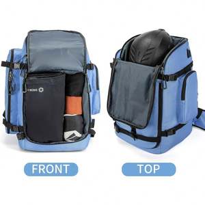 Sac à casque de ski de grande capacité, échantillon gratuit, prix de gros, sac de voyage pliable pour équipement de ski, sac à dos avec sac à chaussures de ski - Product Image 6