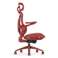 Chaise de bureau ergonomique en maille avec soutien lombaire réglable, repose-pieds rétractable à double barre, roulettes en PU et accoudoirs réglables pour la maison
