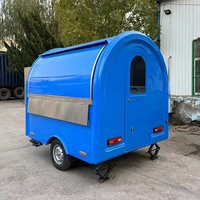 Camion de restauration rapide pour steak et hot-dog, remorque alimentaire portable, vente chaude
