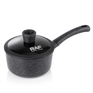 RAF 5pcs Non Stick Cookware Set Juego De Cocina for Gas Induction Ceramic <b>Stoves</b> With Frying Pan and Casserole Milk Pans R.80002 - Product Image 3