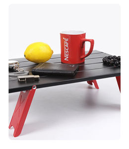 <span class=keywords><strong>Table</strong></span> <span class=keywords><strong>pliante</strong></span> portable pour le <span class=keywords><strong>camping</strong></span> en plein air, <span class=keywords><strong>table</strong></span> <span class=keywords><strong>basse</strong></span> miniature en alliage d'aluminium légère avec sac de rangement, <span class=keywords><strong>table</strong></span> IGT de plage - Product Image 5