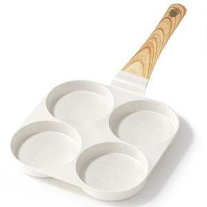 Smartpan Poêle à frire antiadhésive en <span class=keywords><strong>aluminium</strong></span> à 4 trous de haute qualité pour œufs au plat et hamburger - Product Image 2