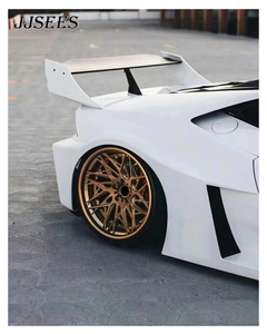 JJSEES Juego de 2 Ruedas de Aleación para Auto de Carreras, Personalizadas, de 4 y 5 Orificios, Forjadas, de 18, 19, 20, 21, 22, 24 y 26 Pulgadas, para <span class=keywords><strong>Mercedes</strong></span> <span class=keywords><strong>C63</strong></span> - Product Image 4