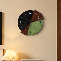 Nouvelle Horloge Murale Lumineuse Modèle 2026 Haut de Gamme pour Mur de Fond de Canapé, Silencieuse