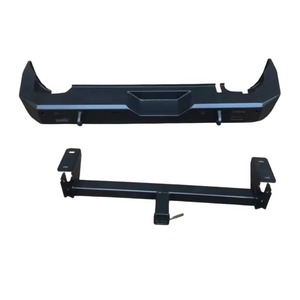 Per Suzuki Grand <span class=keywords><strong>Vitara</strong></span>: Accessorio Paraurti Posteriore con Fori per Gancio di Traino, Protezione Anteriore in Acciaio, Bull Bar di Alta Qualità - Product Image 1