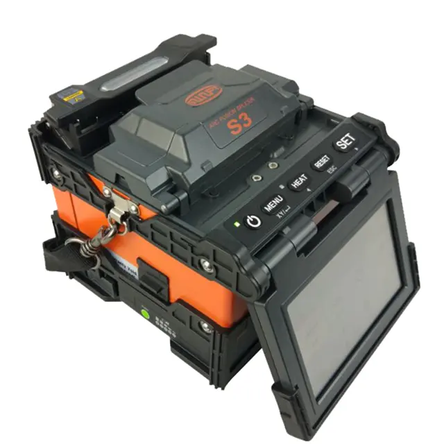 ILSINTECH Swift S3 SM MM çekirdek hizalama Fiber Fusion Splicer cleaver ile