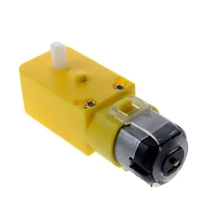 DC 3-6V 200RPM Màu Vàng Duy Nhất Trục TT Động Cơ Nhựa Bánh Răng Động Cơ Hộp Số Dùng Cho Xe Thông Minh Robot Xe (Hỗ Trợ Tùy Biến)