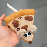 Pabrik OEM/ODM Uyeah, MOQ Rendah, Desain Pribadi, Mainan Boneka Pizza, Hadiah, Merek Kustom, Boneka Hewan Isi Lembut Super Lembut