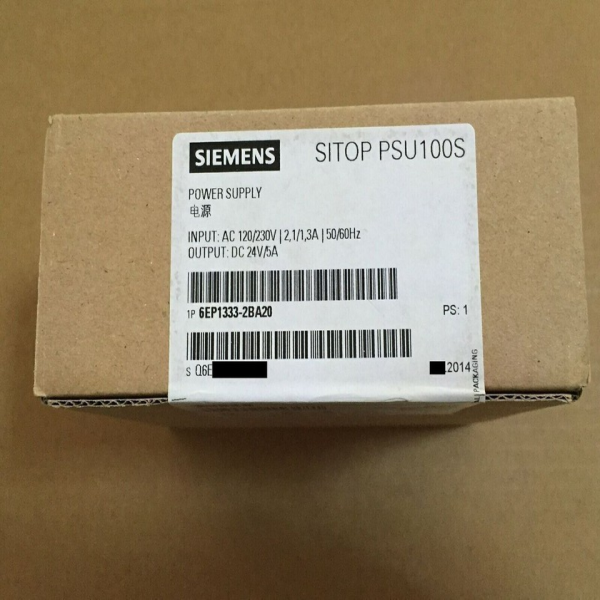 Brand New 6EP1 3332BA20 PRO 6EP13332BA20 PSU100S 24 V5 A Power Supply for PLC