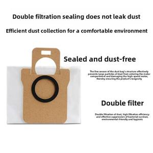 Accessoires compatibles avec le robot aspirateur Dreame Bot L20 <span class=keywords><strong>Ultra</strong></span>/X20 Pro/Plus : brosse latérale, filtre, tampons de serpillière, sacs à poussière, pièces détachées - Product Image 4