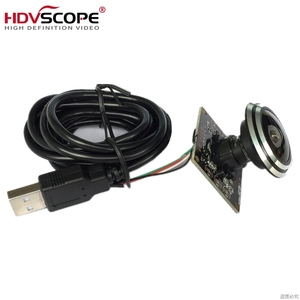 170 độ ống kính góc rộng 0.48mp 640*480 USB CMOS máy ảnh mô-đun Webcam cam hỗ trợ yuy mjeg xem hình ảnh lớn hơn 170 degre - Product Image 1