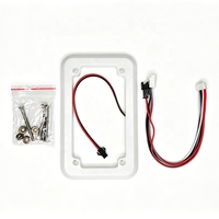 Cadre LED en plastique SR pour sélecteur de pièces de monnaie de machine d'arcade, fournisseur d'accessoires pour machines de divertissement et distributeurs automatiques