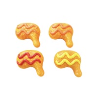 Jouet Squishy Géant en Forme de Cuisse de Poulet Frit Réaliste en PU à Remontée Lente Anti-Stress pour Adultes Vente en Gros Fabriqué au Zhejiang
