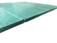 Couvercle de regard composite BMC B125 Norme EN124 Certifié CE ISO Couleur personnalisée Anti-vol