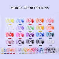 ZRKGEL Top Coat 3D Effet Goutte d'Eau Sans Essuyage Transparent Effet Goutte de Pluie Non Toxique Gel Polish UV/LED Qualité Salon DIY