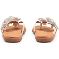 Sandales plates légères à enfiler pour femme, tendance mode, à bout ouvert, pour le printemps et l'été en extérieur, vente en gros