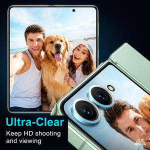 ฟิล์มกันรอยเลนส์กล้องแบบกำหนดเองสำหรับ Samsung Z Flip 8 Fold 8 Fold 8 Ultra พร้อมชุดติดตั้ง กระจกนิรภัย AR 9H ชุดป้องกันฝุ่น - Product Image 2