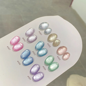 AILANUO Serie de Esmaltes de Uñas en Gel Ojo de Gato Nebulosa de 9 Colores OEM 15ml y Suministros para Salón - Product Image 2