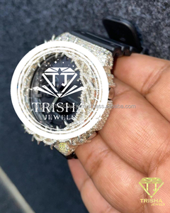 Reloj de Diamantes Moissanite VVS Más Vendido, Plata de Ley 925, Estilo Hip Hop, Disponible al Mejor Precio del Mercado - Product Image 6