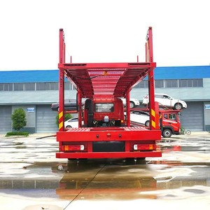 รถบรรทุกขนส่งรถยนต์แบบสองชั้น ราคาโรงงาน สำหรับบรรทุกรถยนต์ 6 คัน - Product Image 6