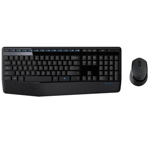 Combo <span class=keywords><strong>de</strong></span> Teclado y Ratón Inalámbrico Logitech MK345, Tamaño Completo, 2.4 GHz, Batería <span class=keywords><strong>de</strong></span> Larga Duración, Reposamuñecas, para Oficina, Hogar, PC - Product Image 1