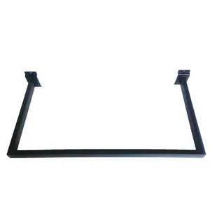 Metal <strong>Black</strong> Square <strong>Clothing</strong> Hanging <strong>Rails</strong> for Display in <strong>Clothing</strong> Stores - Product Image 6