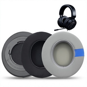 Almohadillas de Repuesto para Auriculares Razer Kraken 7.1 V2 Pro V2 Inalámbricos con Cancelación de Ruido, Transpirables, con Gel Refrigerante y Espuma Viscoelástica - Product Image 1