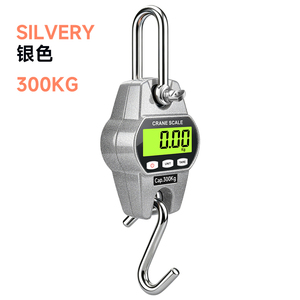 เครื่องชั่งเครนแบบดิจิตอล 300 กก. พร้อมจอ LCD แสดงผลแบบมีไฟพื้นหลัง โครงสร้างสแตนเลสและอะลูมิเนียม รองรับหลายหน่วย (กก./ปอนด์/นิวตัน) 15 - Product Image 6
