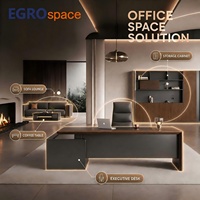 EGROspace Soluzione di Arredamento per Ufficio Direzionale Premium, Design Modulare per Spazi di Lavoro