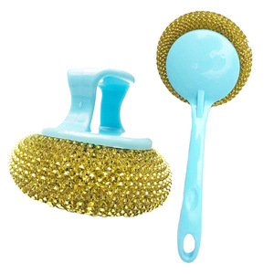 Metal Steel Wool Scrubber Round Pad Kitchen Dishwashing Cleaning Tool Durable Non Scratch - Product Image 2