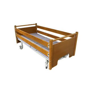 Senbing Manual Nursing <b>Bed</b> S-02 Wooden Head And Footboard With Backrest And Meal Function For Elderly Home Use - Product Image 2
