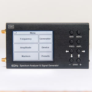 SA6 Handheld Portable Digital <span class=keywords><strong>Spectrum</strong></span> Testing Analyzer Berührungs empfindliches RF Wi-Fi Rausch arme Verstärkungs frequenz Profession elle EMV - Product Image 2