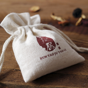 Bolsas Ecológicas Orgánicas al por Mayor, Bolsa de Pan de Lino y Algodón con Cordón, sin Estampado - Product Image 3