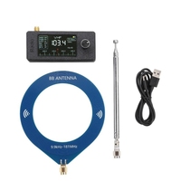 Radio Mini ATS-mini Versi Terbaru V2 0.5-108MHz SI4732 Radio Saku SSB dengan 2 Antena FM AM Semua Band Penerima Radio ESP32