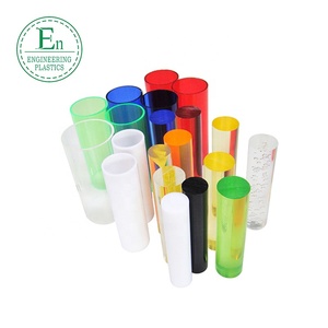 中国メーカーによる様々な形状の透明プラスチックアクリル棒、カラーPMMAプラスチックバー - Product Image 6