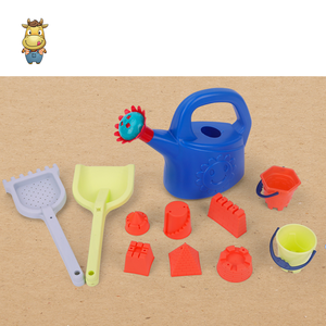 Ensemble de 11 jouets de plage pour enfants : arrosoir, outils de bac à sable, seau, pelle, moules à sable en PP pour jeux en extérieur - Product Image 5