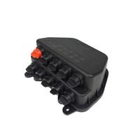 Boîtier de distribution de fibre optique étanche à 10 ports, pré-terminé, pour extérieur, avec connecteur rapide CTO, répartiteur et sous-boîtier NAP