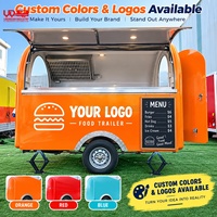 USA Standard Foodcart Avec Équipements De Cuisson Kiosque Alimentaire Café Snack Machine Remorque Alimentaire Chariot De Nourriture à Vendre