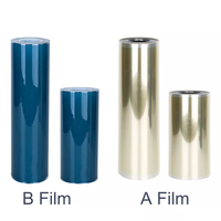 Film de lamination à chaud UV DTF, film d'impression UV extensible, rouleau de film DTF AB, film plastique UV pour imprimante UV DTF