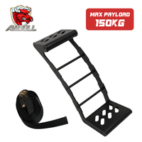 Ambull Factory Pièces détachées automobiles tout-terrain Support universel pour pneu de secours avec corde de reliure pour camion Suv Climb