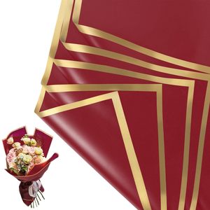 Papiers d'emballage imperméables pour bouquets floraux, fournitures populaires pour fleuristes, papiers d'emballage pour bouquets, cadeaux de <span class=keywords><strong>mariage</strong></span>, anniversaire - Product Image 3