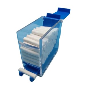 Boîte de rangement pour cotons dentaires, type à pression, soins orthodontiques, fonctionnement manuel, capacité de 50 pièces - Product Image 2