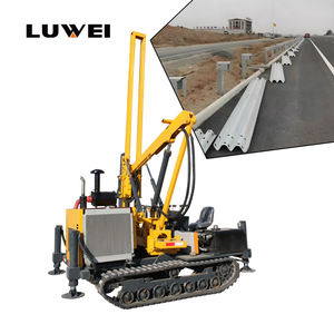 เครื่องตอกเสาเข็มพลังงานแสงอาทิตย์สำหรับวิศวกรรมโซลาร์เซลล์การออกแบบตัวถังราง - Product Image 1