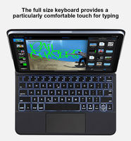 Clavier intelligent sans fil rétroéclairé portable avec pavé tactile magique pour tablette iPad 9.7 iPad 10.2 - 12.9 iOS Apple Mac Android Windows