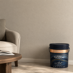 Revêtement mural en pierre calcaire fine pour espaces intérieurs avec texture de pierre mate, peinture minérale décorative artistique pour la maison, l'hôtel, la villa - Product Image 1