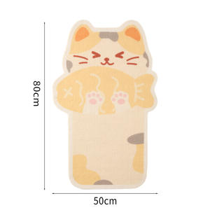 Grand autocollant mural vertical anti-griffures pour chat, protecteur de canapé en polyester, arbre à chat et grattoir - Product Image 6