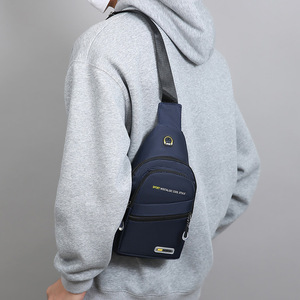 Men's Chest <b>Bag</b> Nylon Large Capacity Multi Functional Crossbody <b>Bag</b> For Everyday Use - Product Image 3