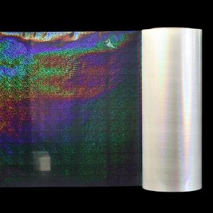 Rollo de Película de Laminación Térmica Transparente Holográfica 3D de 330 mm x 200 m, Efecto Estrella Fugaz, para Mascotas, Bopp - Product Image 3