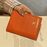 Portefeuille de voyage en cuir Al1091, élégant et personnalisable, pour passeport et cartes, design de luxe pour hommes et femmes, idéal pour les professionnels.