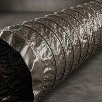 Tuyau d'air flexible industriel de haute qualité en PVC extrudé, ignifuge, antistatique, durable, pour la ventilation des mines et des tunnels